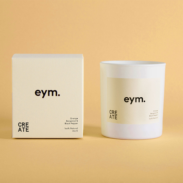 eym.活力滿滿的橘子天然香氛蠟燭