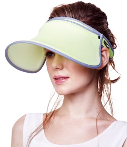 SUNSOUL/HOII/后益-新光感(防曬光能布)伸縮艷陽帽 UPF50+ 黃光買一送一