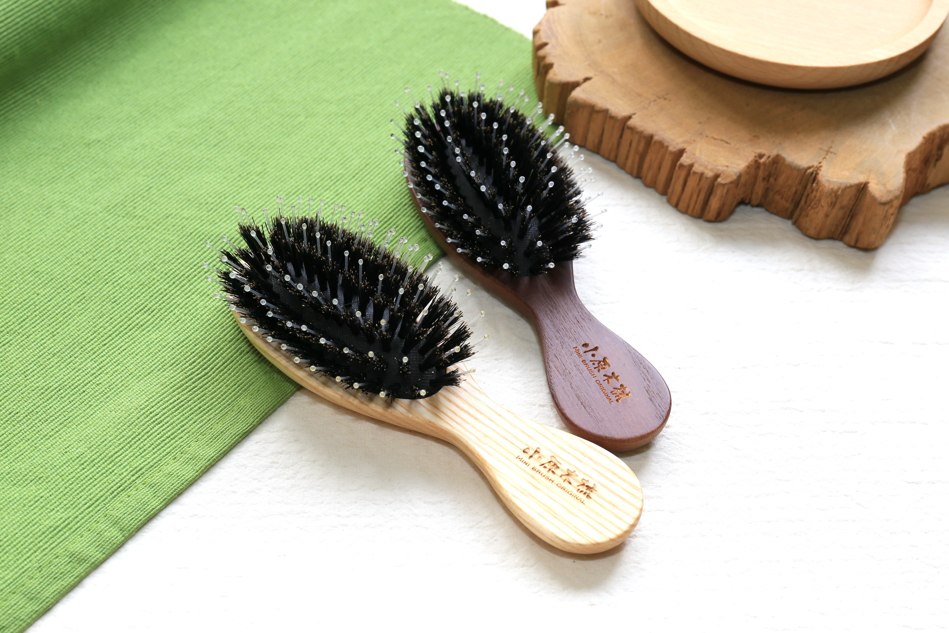 【小原木梳】繽紛小木梳 -鬃毛梳