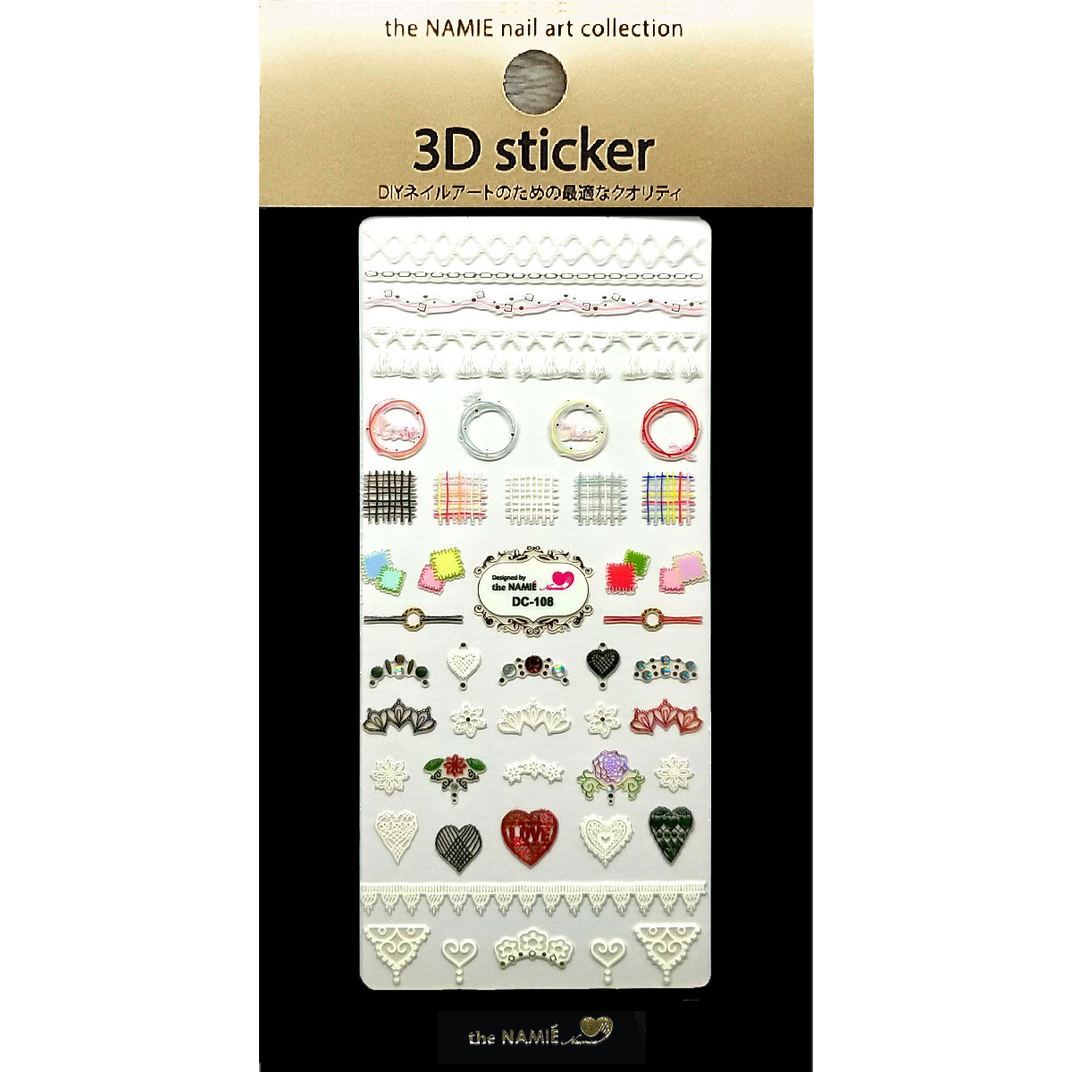 NDC-108 呢絨蕾絲愛心