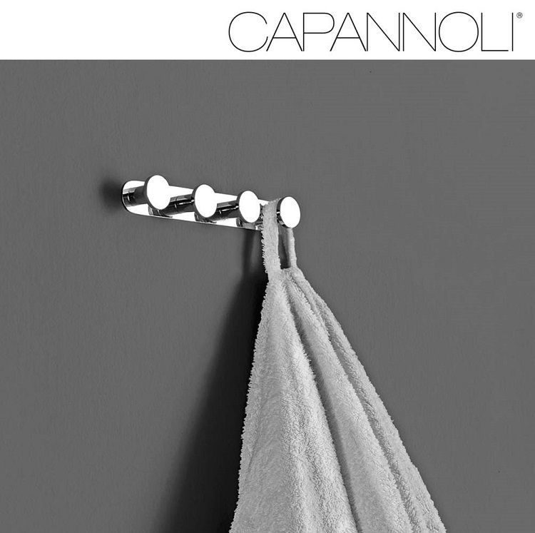 Capannoli "Pratica" PR109/4-33 Clothes Hook *Display Item*