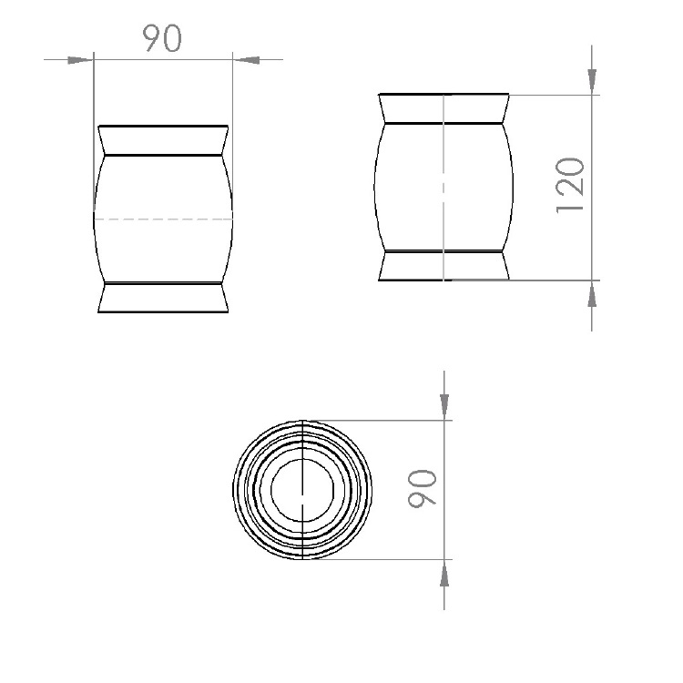 Capannoli "CABAZA" CZ113-CB Tumbler *Display Item*