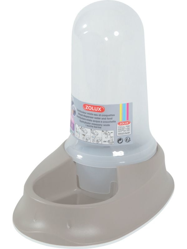 法國ZOLUX 兩用 食物 / 水座 - 2L (顏色隨機)