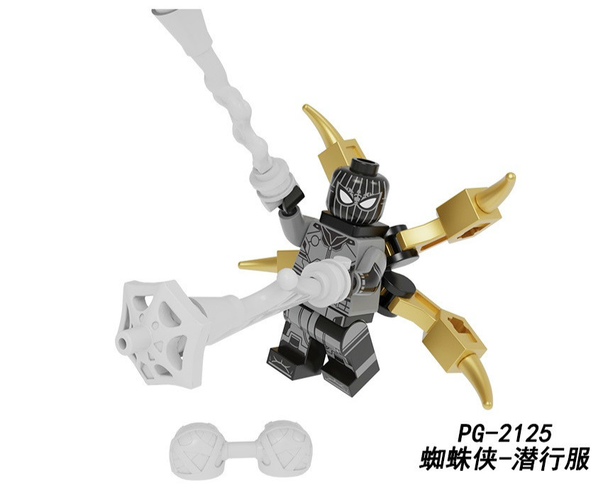 Spider-Man (Far from Home) Custom Marvel Super Heroes Minifigs Minifigures Fit Lego P2125