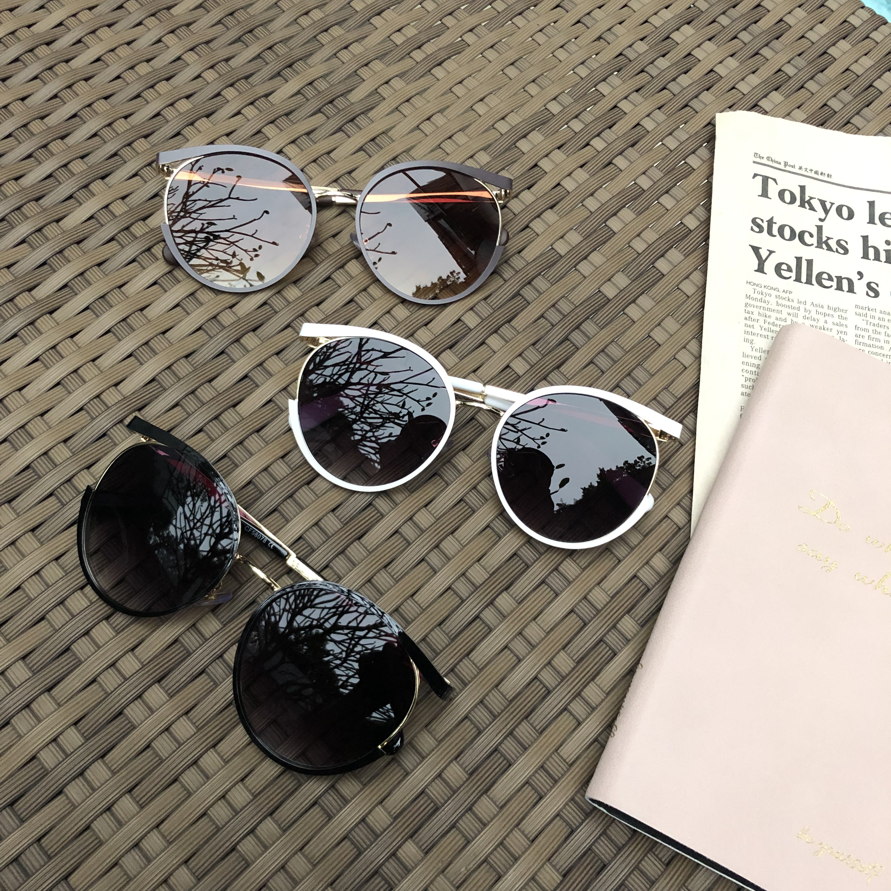 S01358078小香風墨鏡/兩色