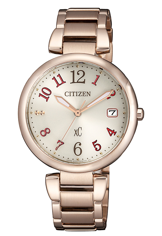 萬年鐘錶 - Citizen 星辰錶  XC   光動能女錶    EO1194-53A 錶徑33MM
