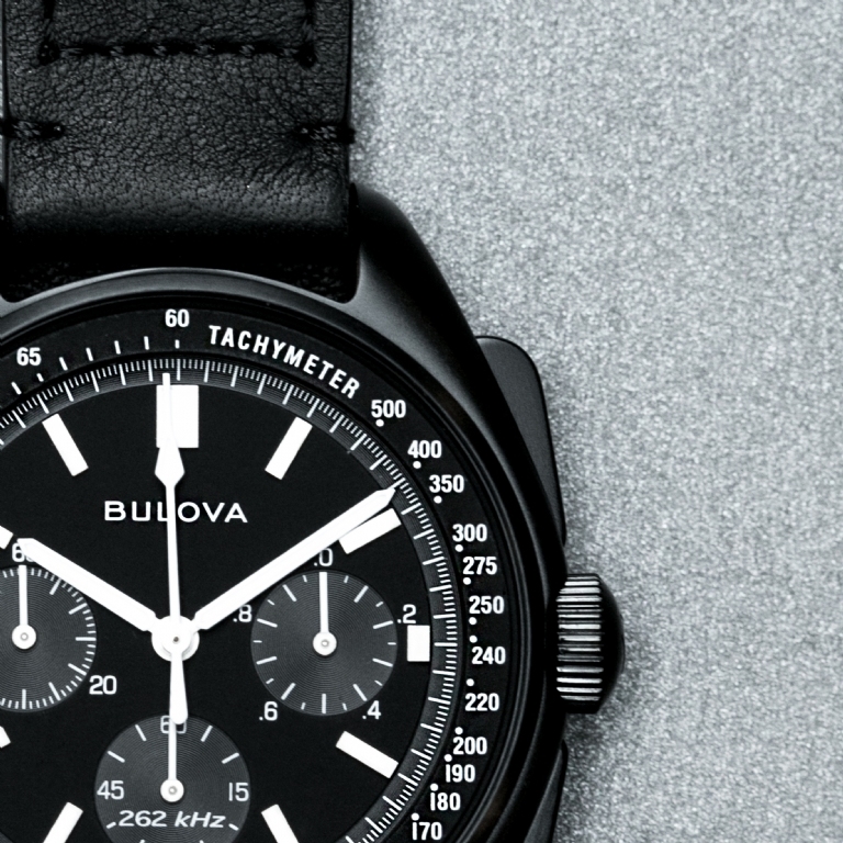 萬年鐘錶 - BULOVA 寶路華  BULOVA 漫步月球 男錶  98A186  錶徑 45MM