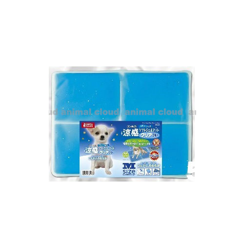 日本 Marukan-清透果凍涼墊(藍色)DP-613