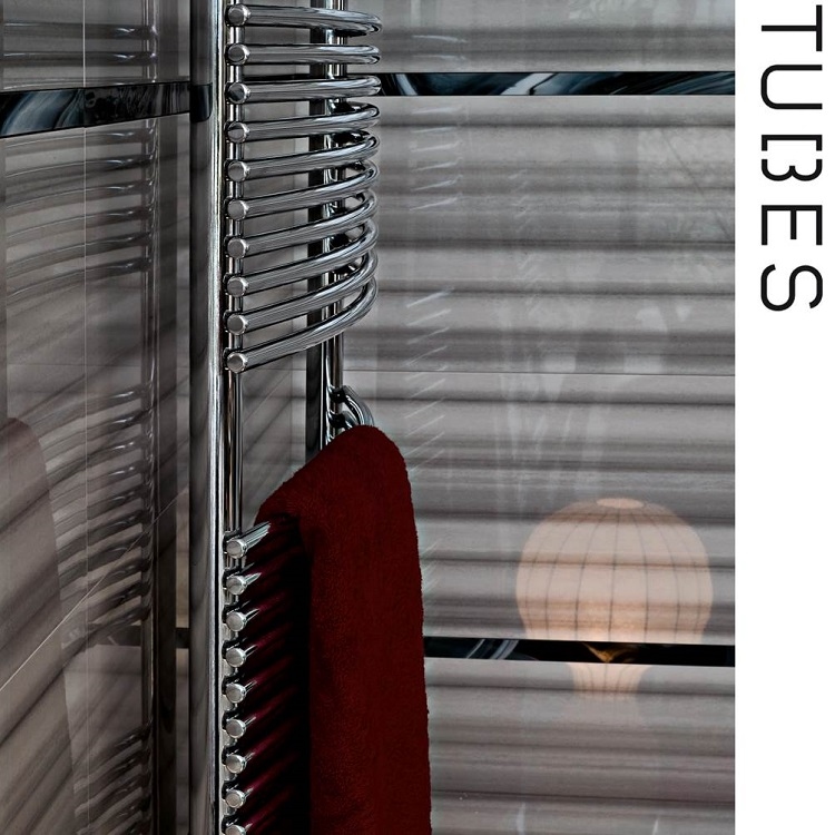 TUBES "Bath Curvo" BACUEG#120485Z2STCRO Electric Towel Warmer