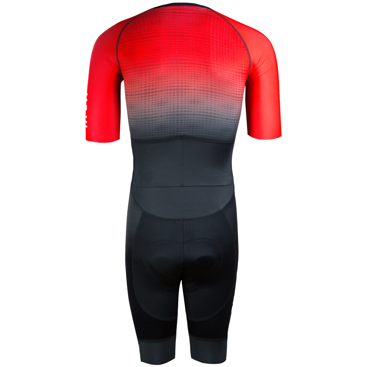 男款短袖連體衣 烈日 紅