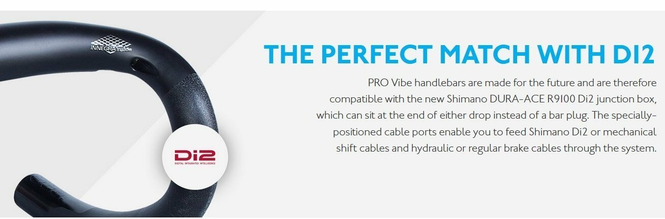 Shimano PRO Vibe Carbon Compact Handlebar/Drop Bar 31.8