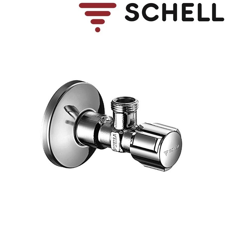 Schell COMFORT combination angle valve self-sealing, with