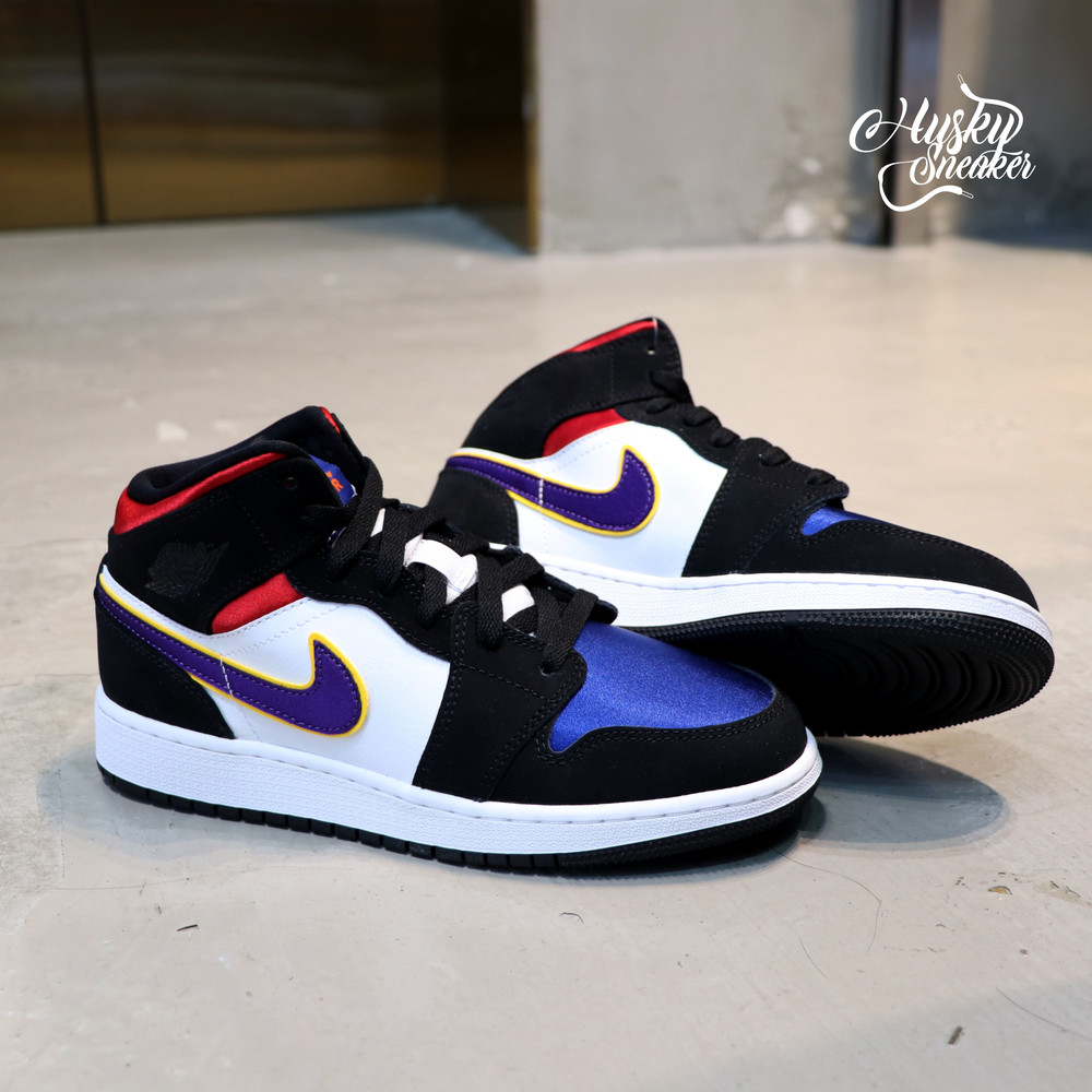 air jordan mid lakers top 3