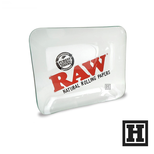 RAW Glass Rolling Tray 玻璃捲菸盤