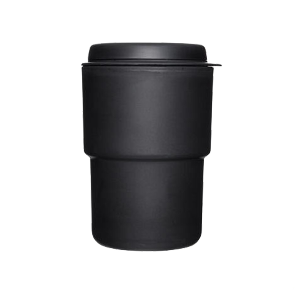 Rivers WALLMUG DEMITA 雙層隨行咖啡杯 350ml_黑色