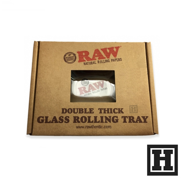RAW Glass Rolling Tray Mini 玻璃捲菸盤