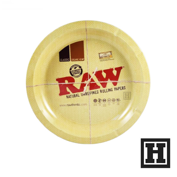 RAW Metal Rolling Tray 圓形捲菸盤