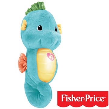 Fisher-Price Soothe & Glow Seahorse, Plush Baby Toy