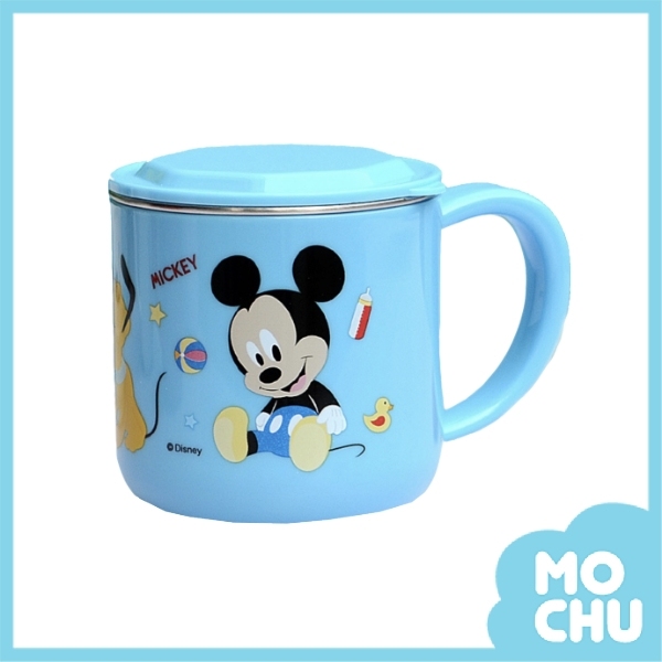 高飛米奇可拆式不鏽鋼單耳水杯(兩色)