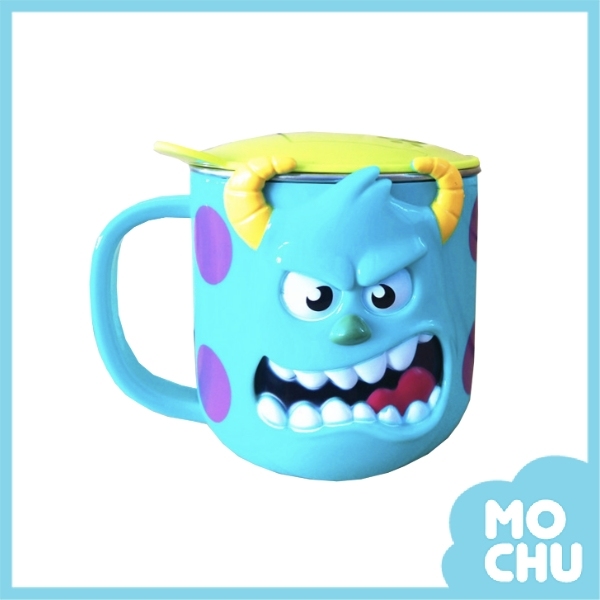 毛怪可拆式不鏽鋼單耳水杯