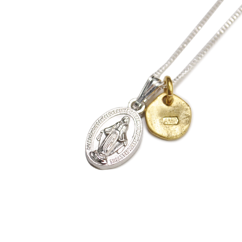 AMP JAPAN Medaille Miraculeuse Necklace -Metal