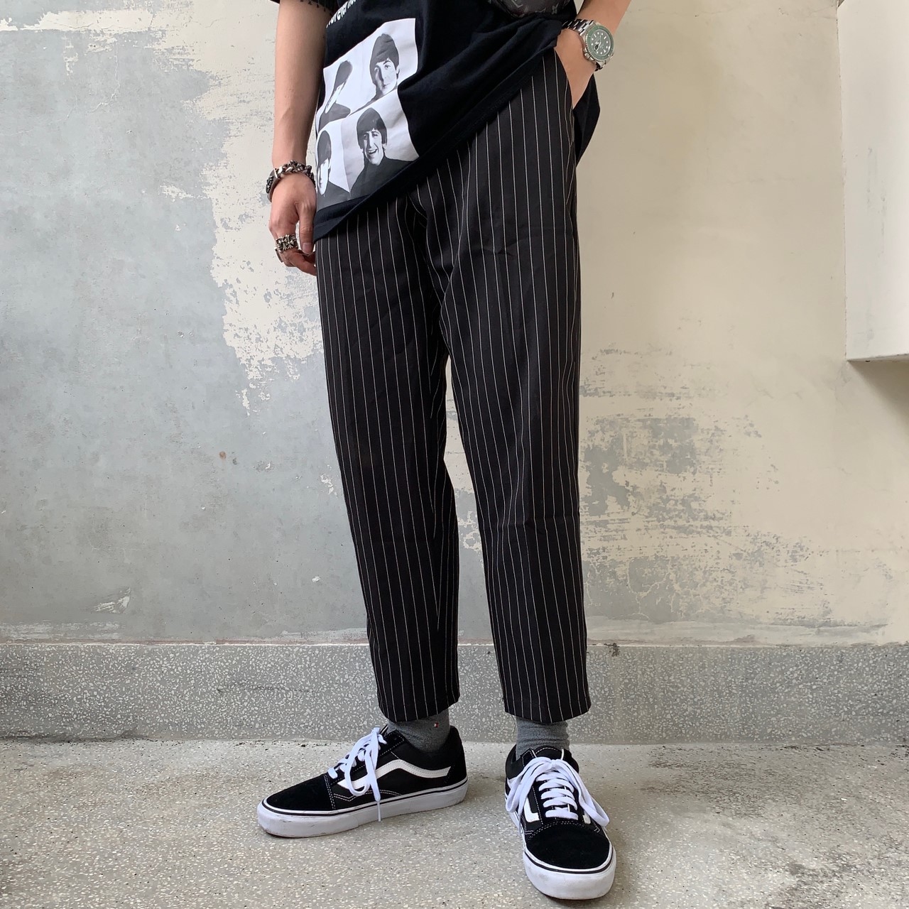 韓國線條西裝褲