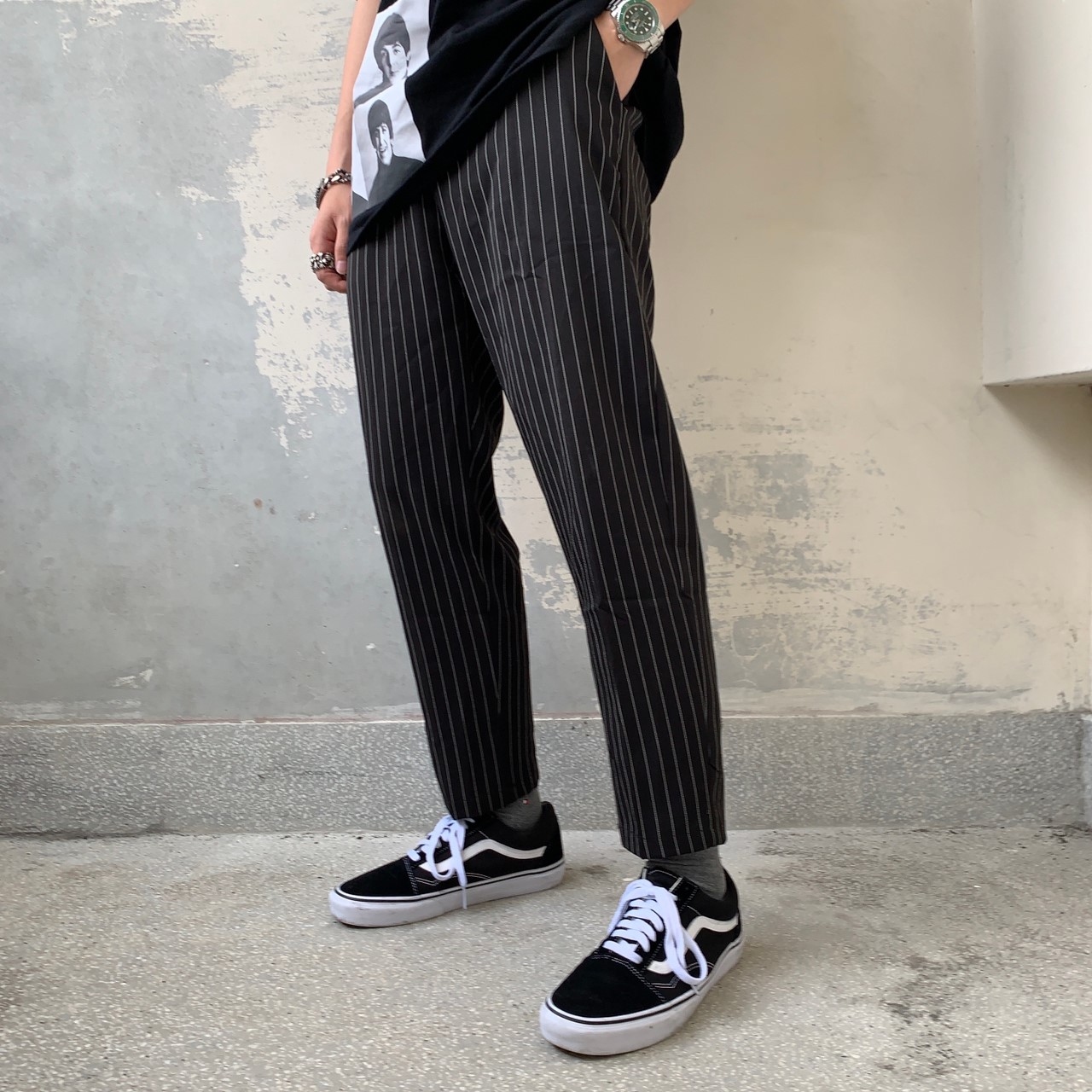 韓國線條西裝褲