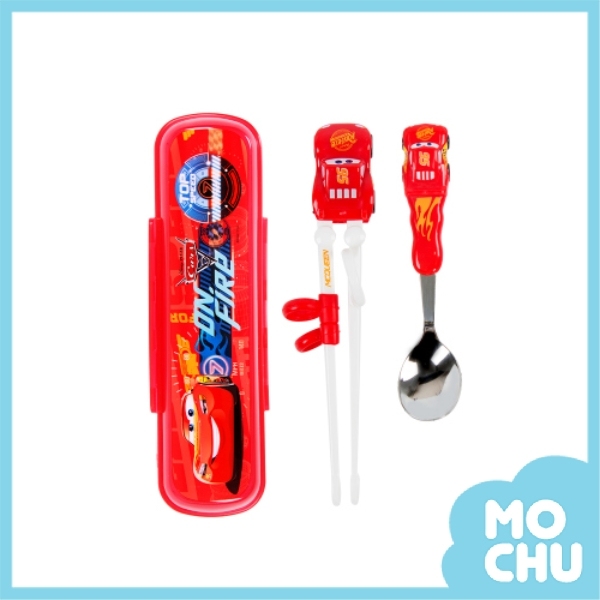卡通授權兒童學習筷餐具組-Cars
