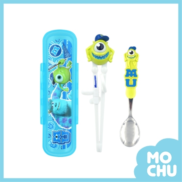 卡通授權兒童學習筷餐具組-大眼仔