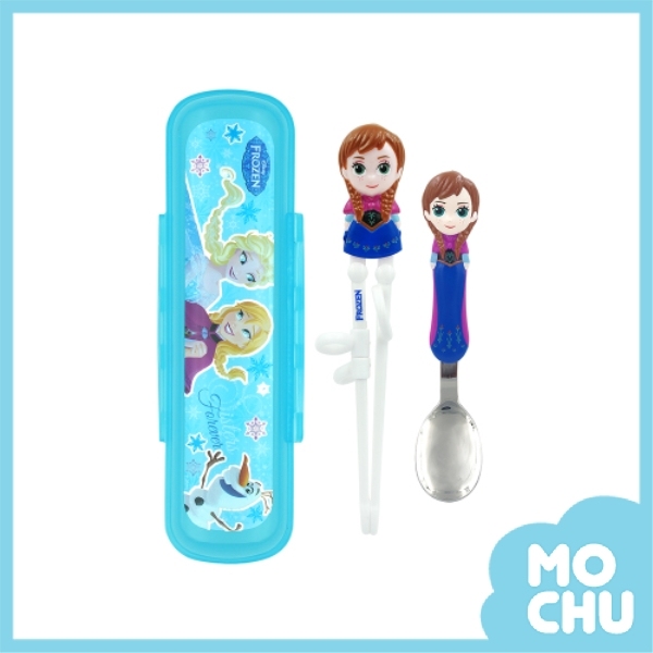 卡通授權兒童學習筷餐具組-安娜