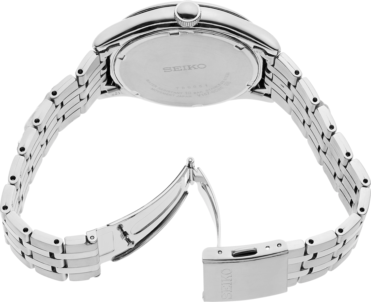 萬年鐘錶 - SEIKO   CS系列 太陽能男錶 V157-0CN0D /  SNE489P1  錶徑42MM