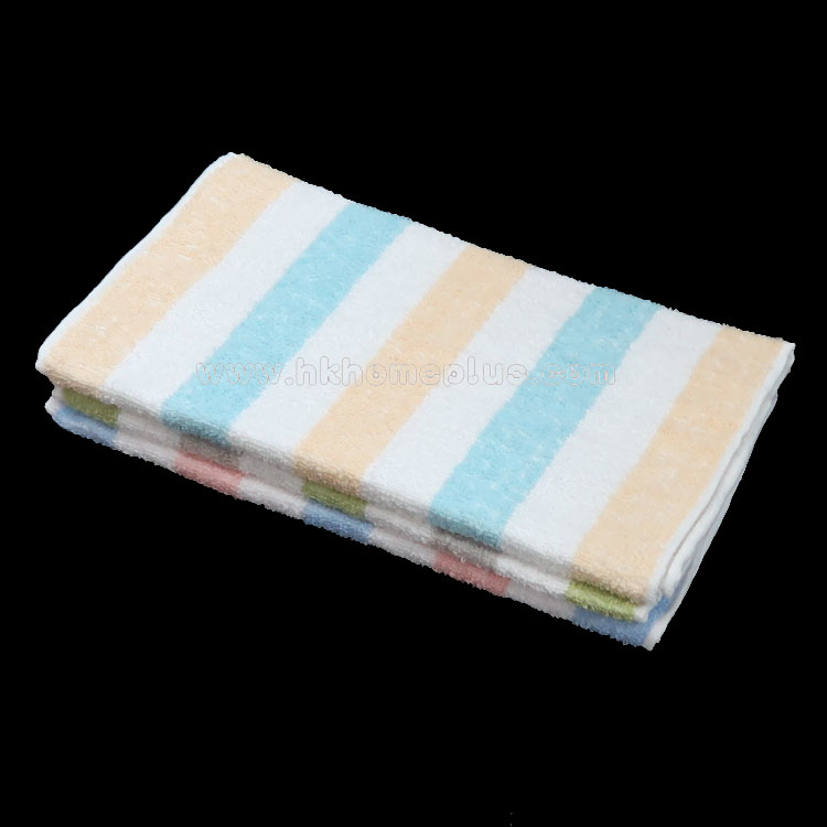 6條裝 彩條面巾 4130542