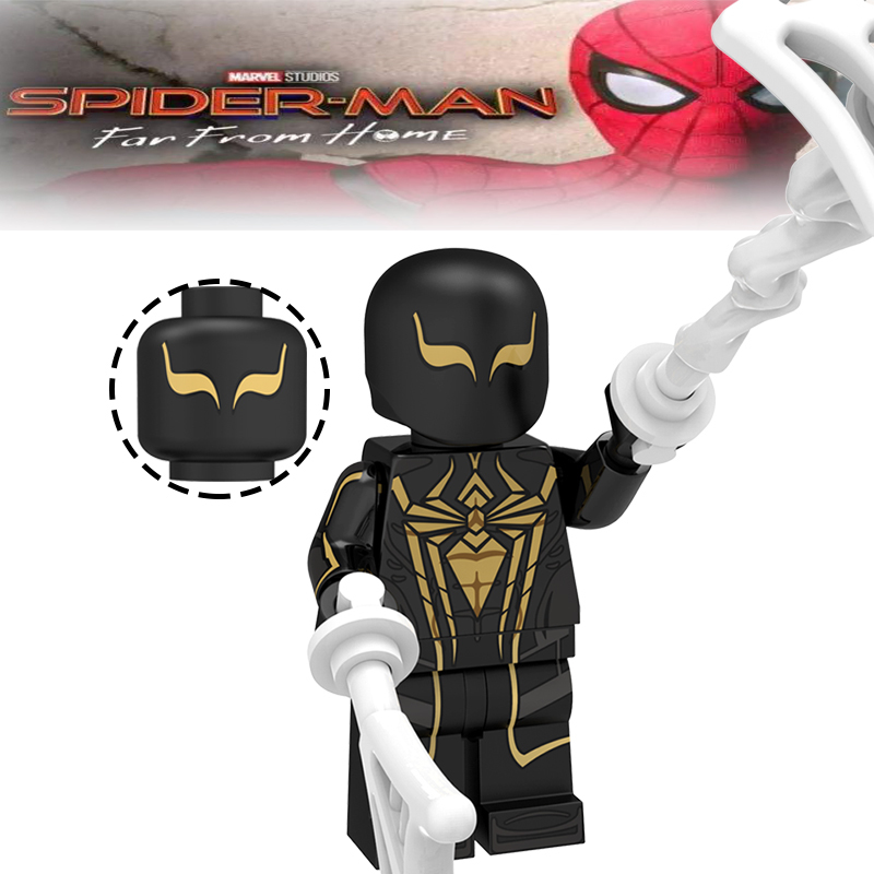 Spider-Man (Spider-Armor MK II) Custom Marvel Super Heroes Minifigs Minifigures Fit Lego XP203