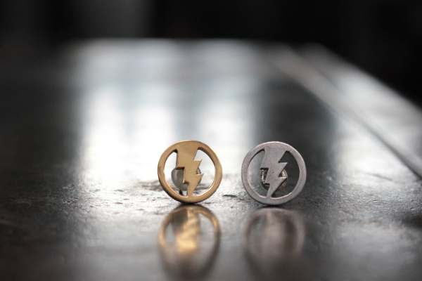 FCE-04 圓閃電耳環