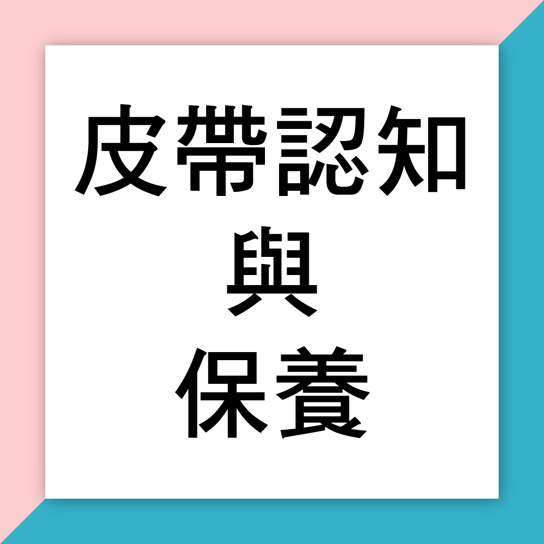 皮帶認真與保養