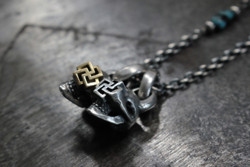 FCT-82 幸運十字骷髏頭吊墜