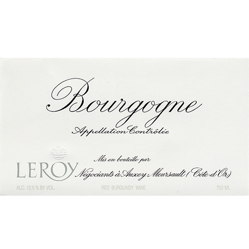 Leroy Bourgogne Rouge 2018