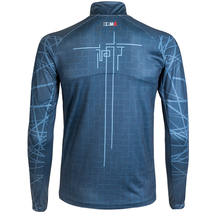 《神行》神遊江南-1/4拉鍊長袖運動上衣