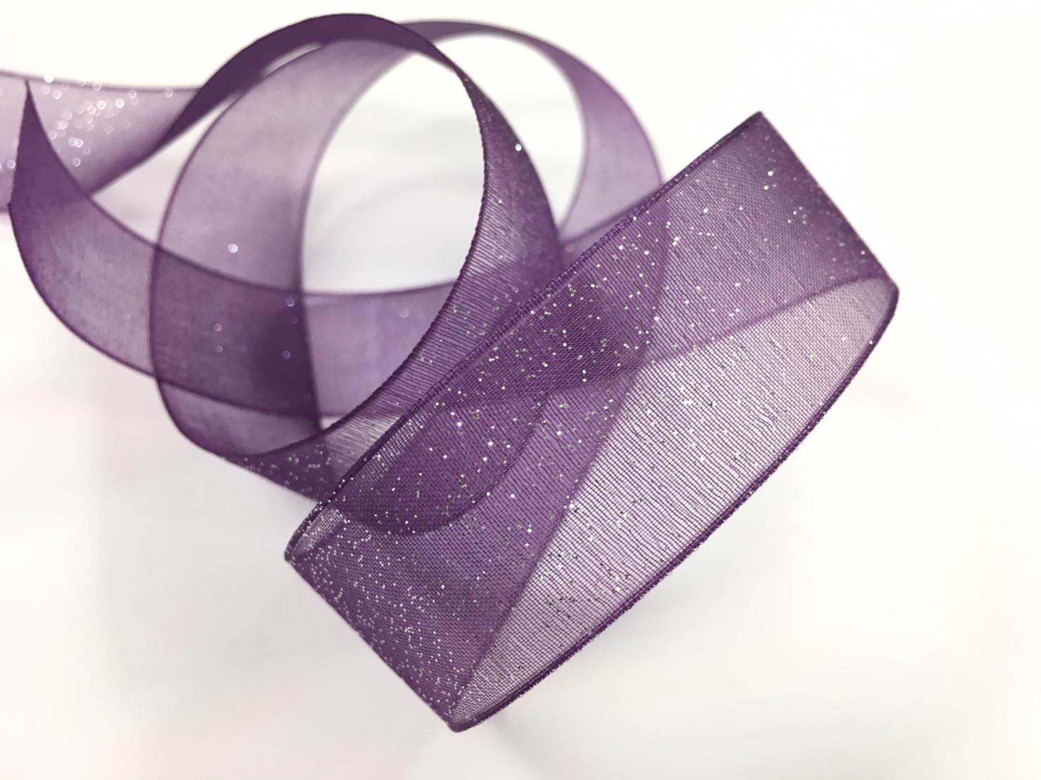 噴蔥光澤網紗/25mm