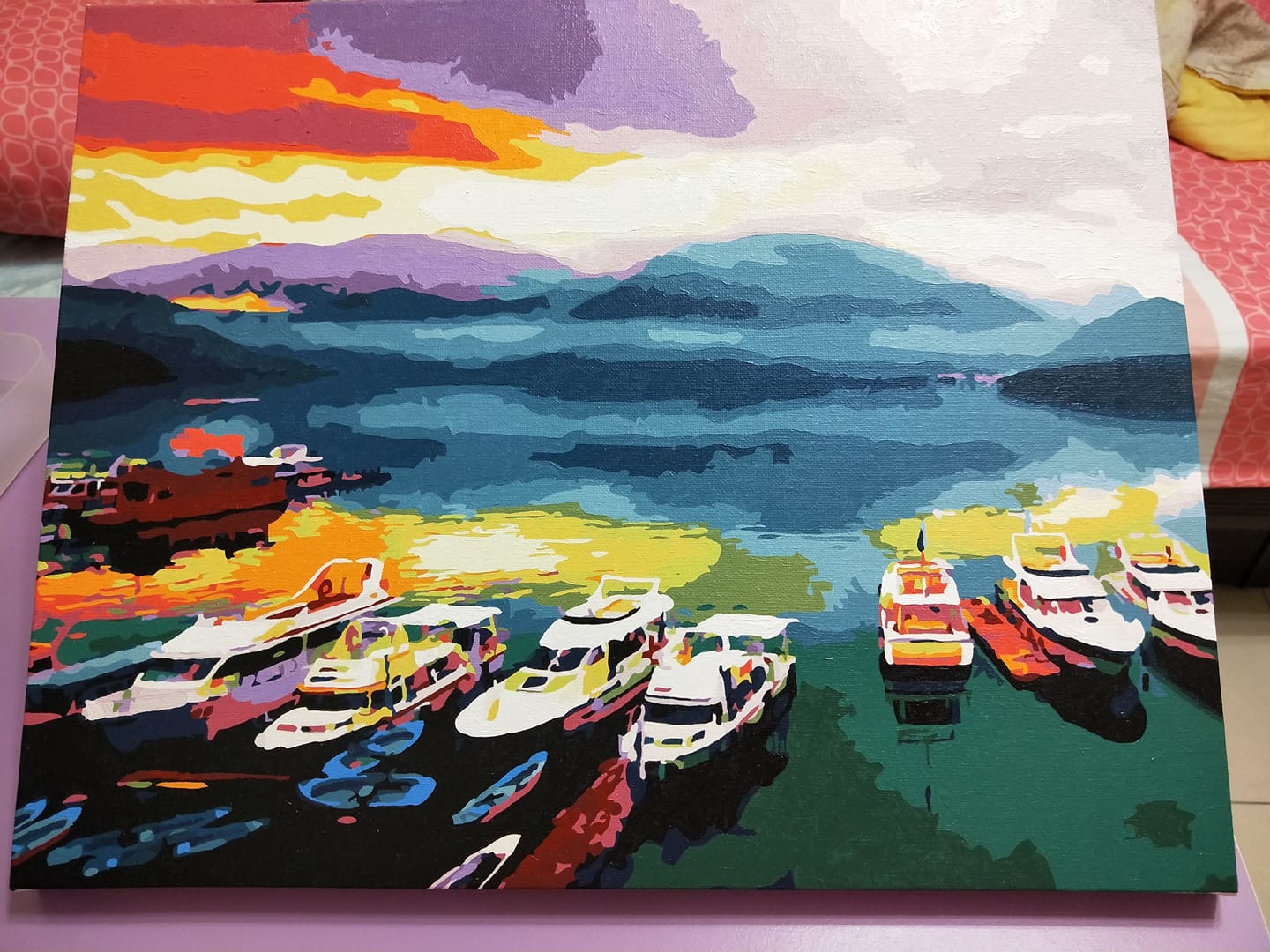 【TW031】台灣風情誌-日月潭晨曦