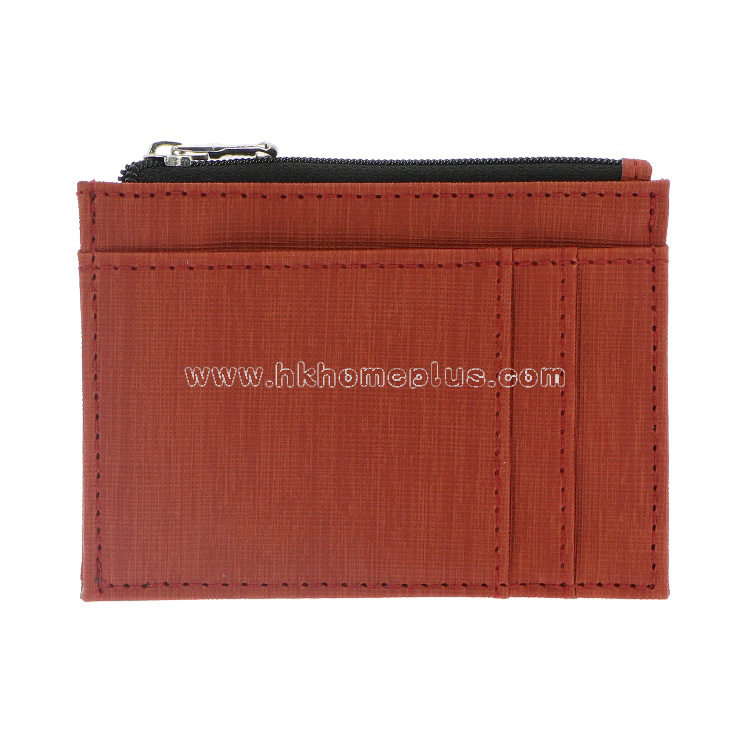 Mavis - 仿皮拉鍊小銀包