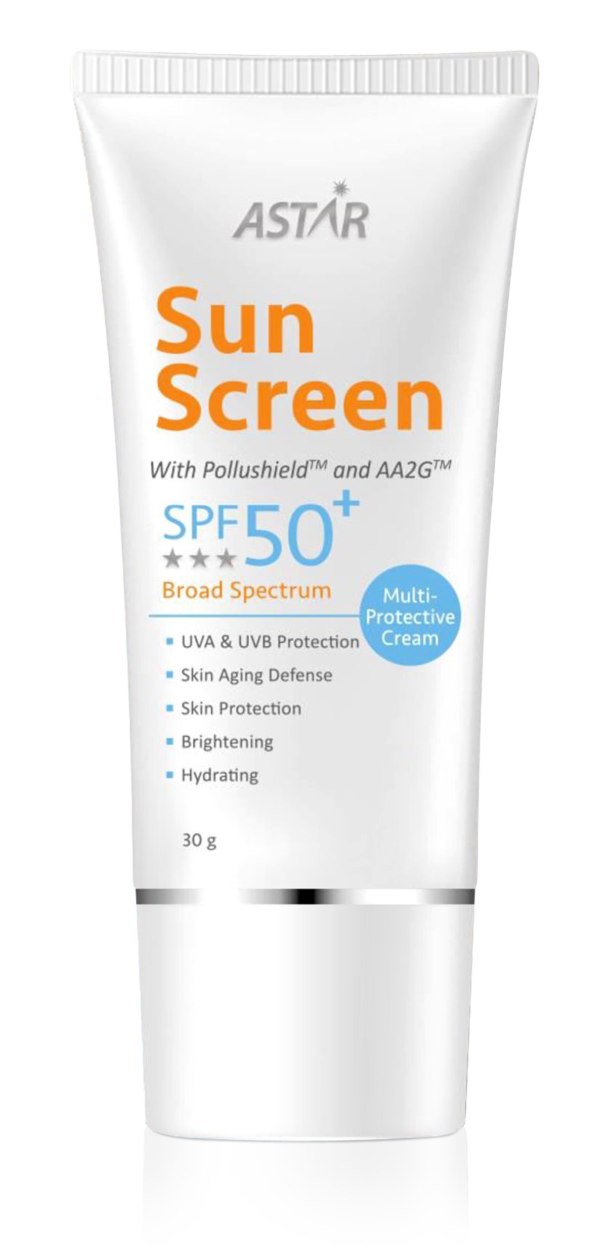 ASTAR全效輕透防曬乳SPF 50+ ***【正品】雙重高效防曬霜，兼具護膚及美膚作用！