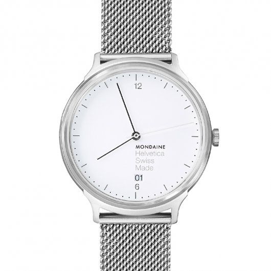 萬年鐘錶 - MONDAINE  瑞士國鐵   Helvetica Light 聯名腕錶    XM-1L2210M  錶徑38MM
