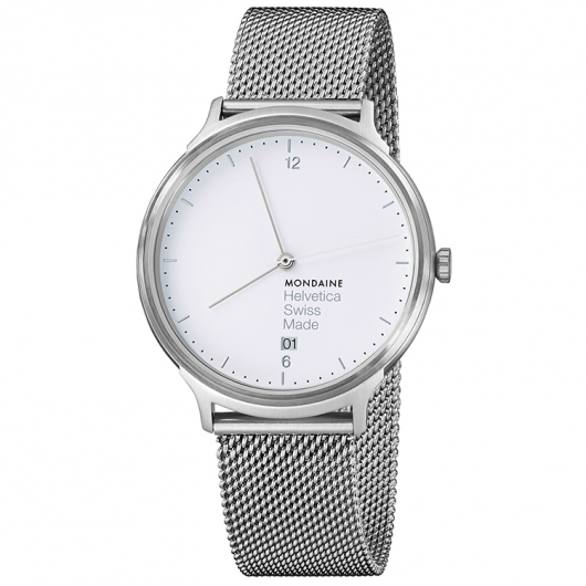 萬年鐘錶 - MONDAINE  瑞士國鐵   Helvetica Light 聯名腕錶    XM-1L2210M  錶徑38MM
