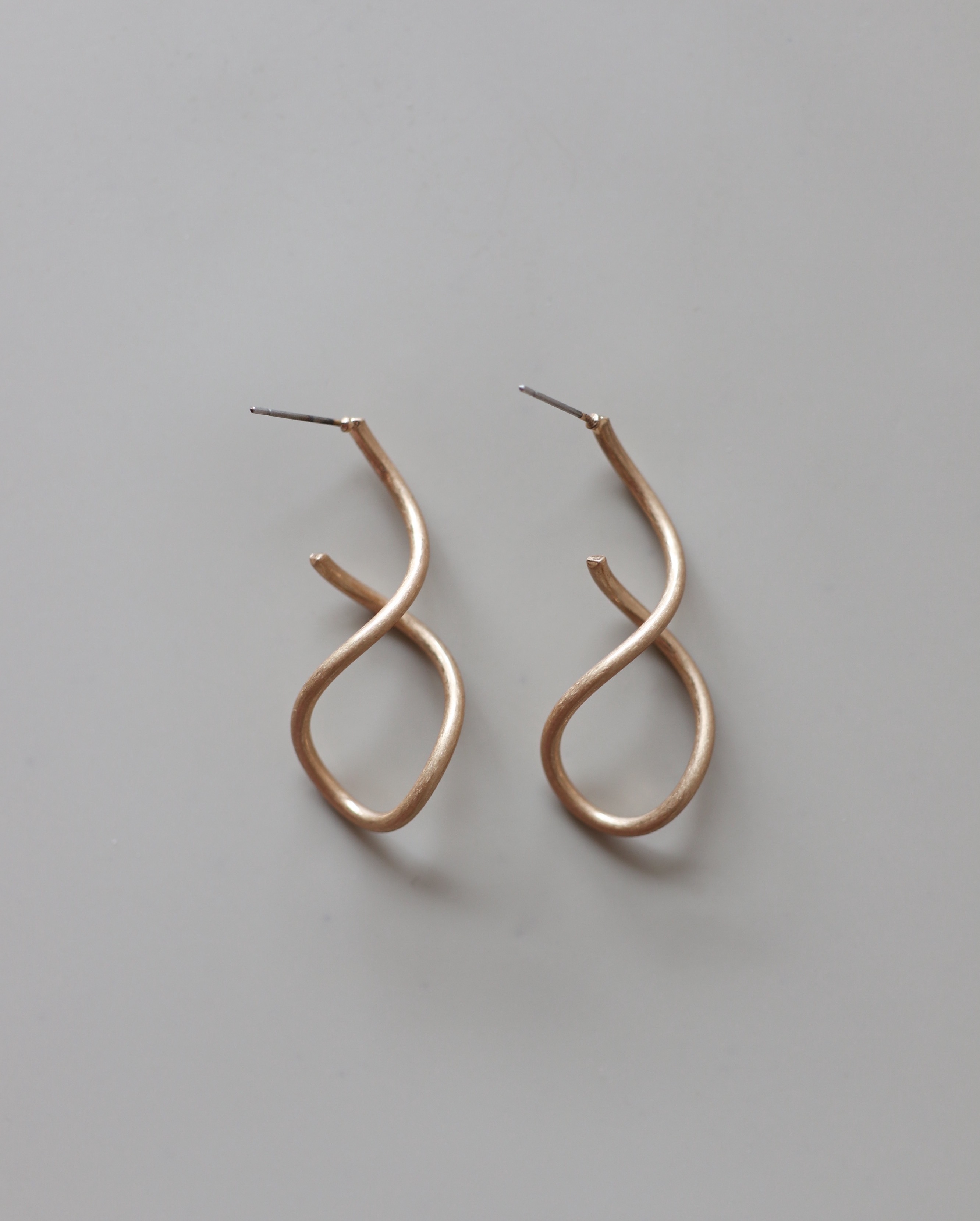 流星記憶｜復古金耳環