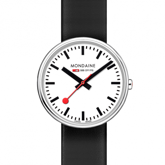 萬年鐘錶 - MONDAINE  瑞士國鐵   SBB系列MINI GIANT小巨人腕錶   XM-76311 錶徑35MM