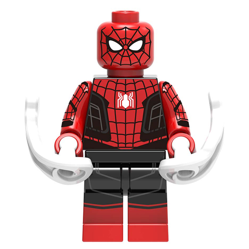 Spider-Man Custom Marvel Super Heroes Minifigs Minifigures Fit Lego X1192