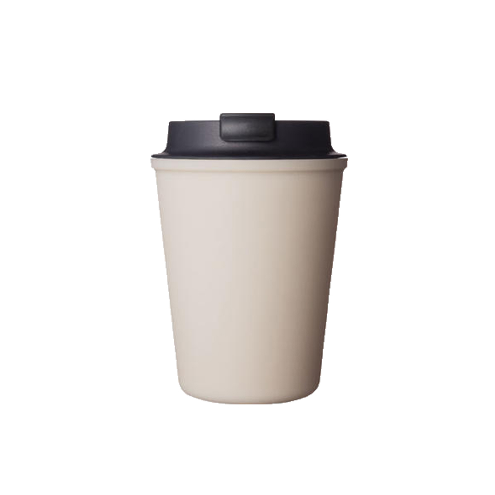 Rivers WALLMUG Sleek  雙層隨行咖啡杯 350ml_米色