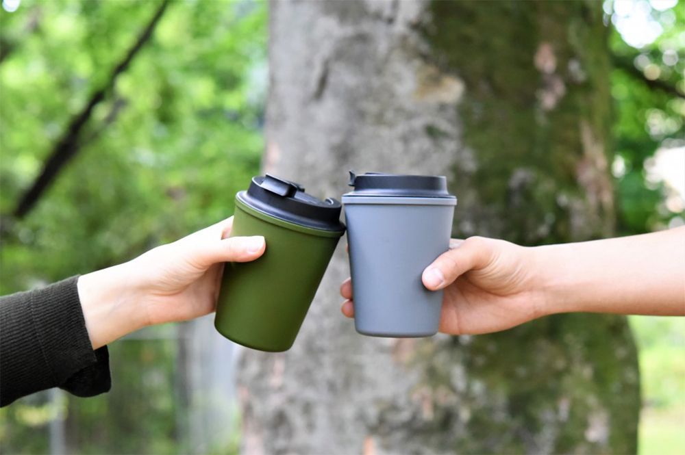 Rivers WALLMUG Sleek  雙層隨行咖啡杯 350ml_白色