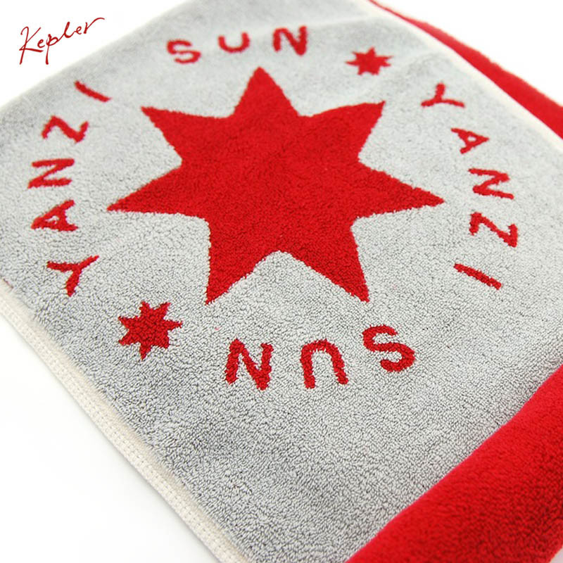孫燕姿 克卜勒Kepler 運動毛巾(紅/灰色)